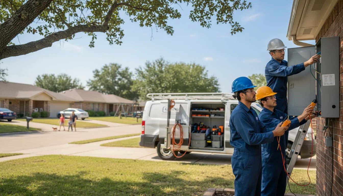 Certified electrician providing emergency electrical services in Porterdale, GA
